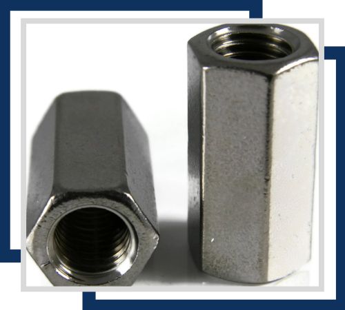 Stainless Steel 321H Coupling Nuts in UAE
