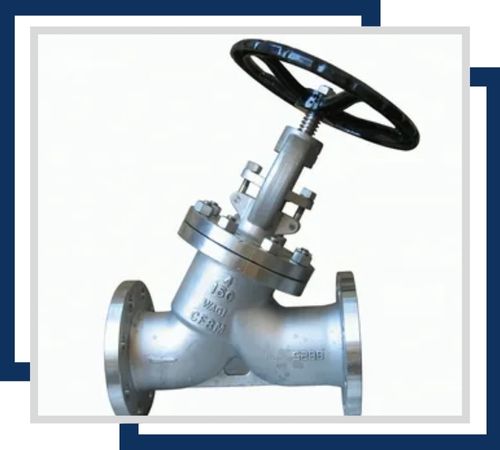 Stainless Steel Y - Type Globe Valves in UAE