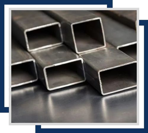 Polished Stainless Steel Rectangular Pipes in UAE